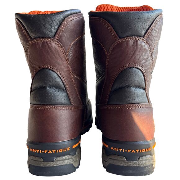 Timberland Pro Work Boots Boondock 8" Shaft Mens 12D Soft Toe Leather Insulated - Picture 5 of 10